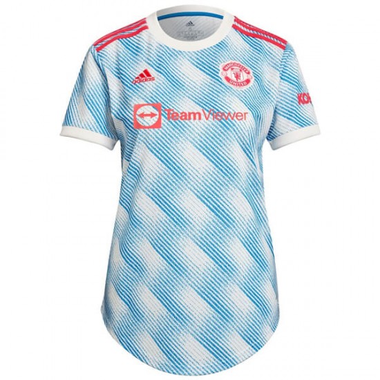 Camisola Manchester United Mulher Equipamento Segundo 2021-2022 Manga Curta